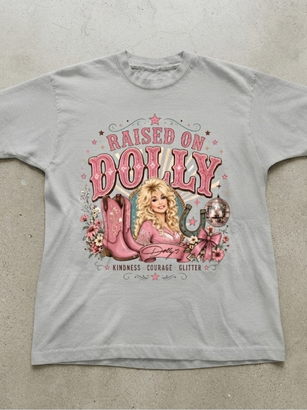 Dolly Parton Memorial Tribute Country Music Legend Graphic Gildan T-shirt